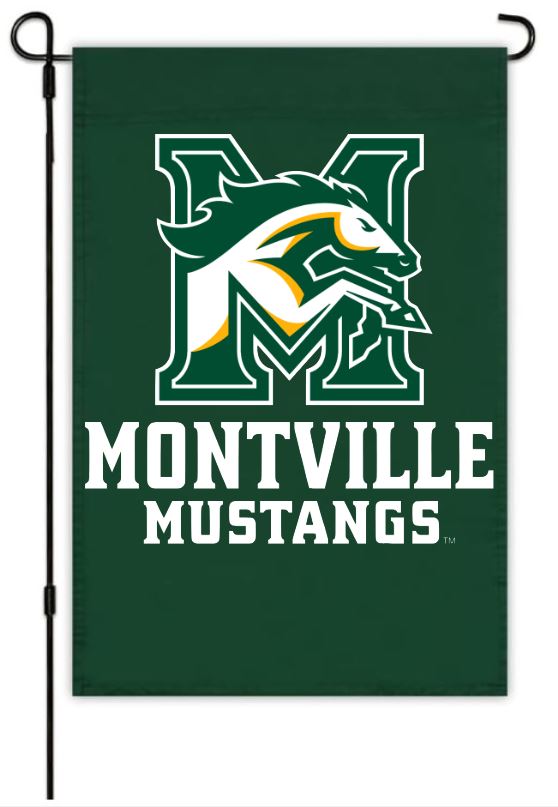 Garden Flag - Montville Mustangs